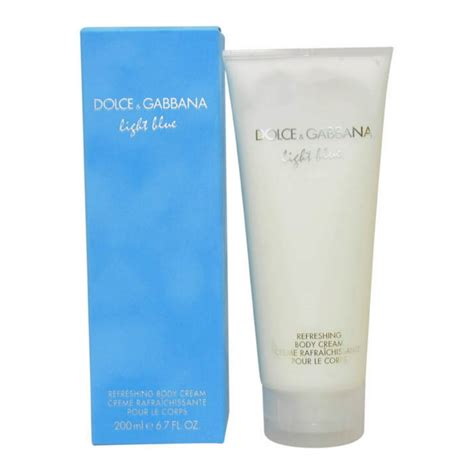 crema dolce gabbana light blue|d&g light blue body cream.